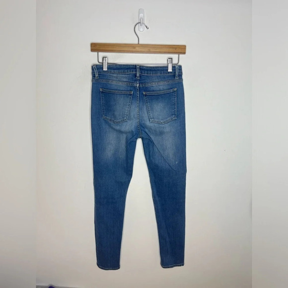 ACNE Studios Skin 5 Used Blue Signature Cropped Leg Stretch Skinny Jean - Picture 9 of 15